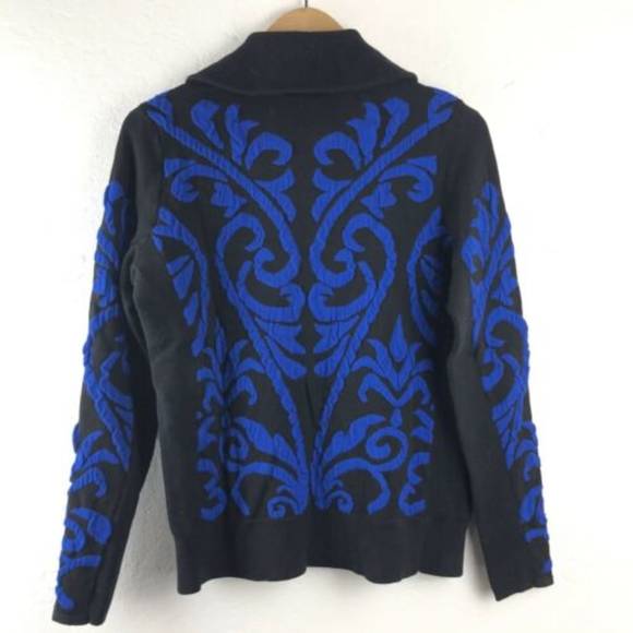 Zenergy By Chico’s Jacket Front Zip $109 Blue 0 - Picture 4 of 4